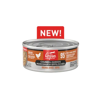 Orijen Chunks &amp; Shreds Original Entrée 5.5oz
