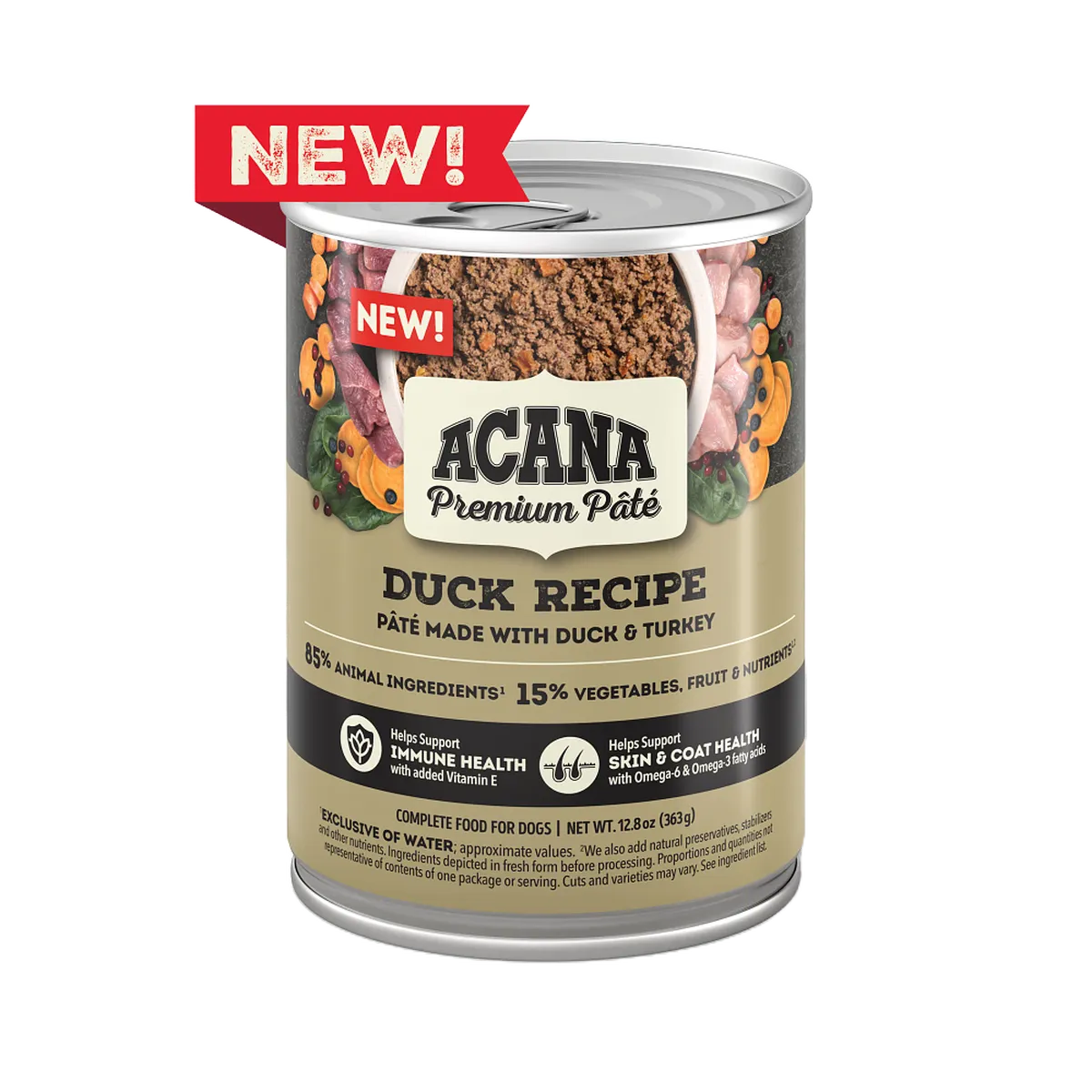 Acana Premium Pate - Duck Recipe 12.8oz