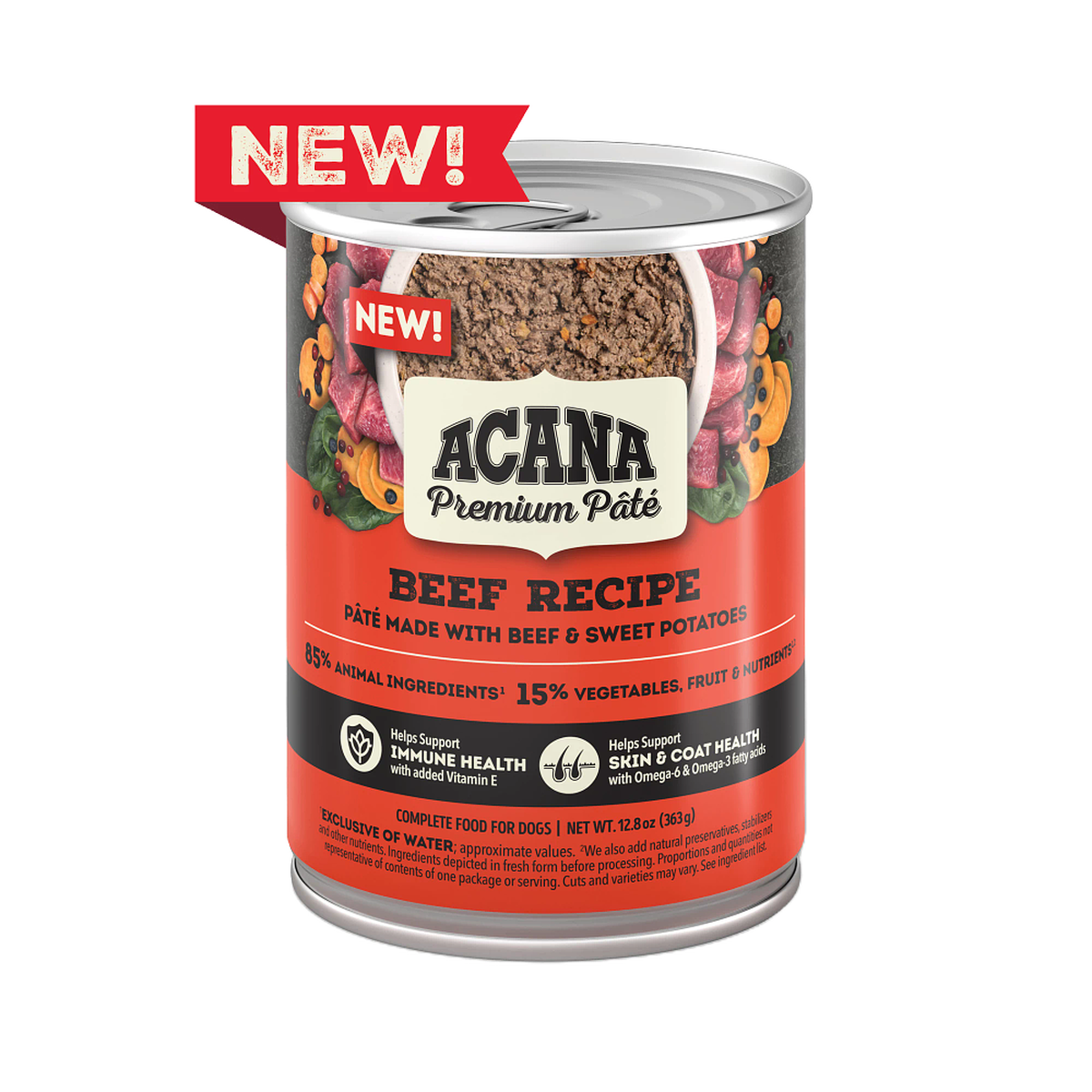 Acana Premium Pate - Beef Recipe 12.8oz