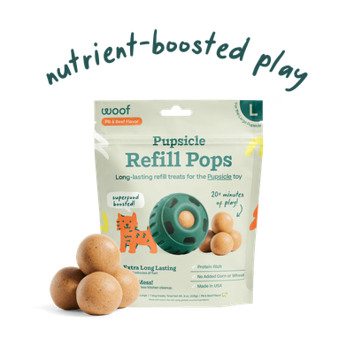 Woof Pupsicle Refill Pops: Beef Recipe