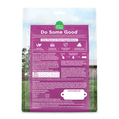 Open Farm Freeze-Dried Raw Morsels Chicken &amp; Salmon Recipe Cat Food 3.5oz
