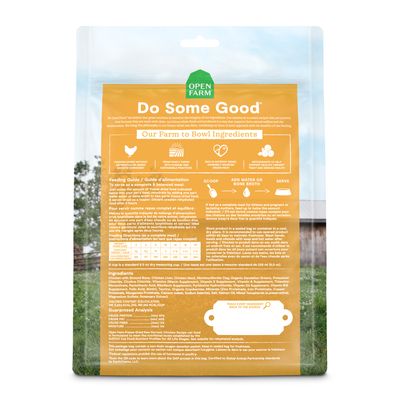 Open Farm Freeze-Dried Raw Morsels Harvest Chicken Recipe Cat Food 3.5oz