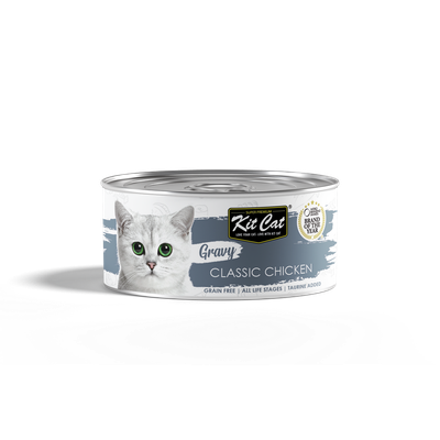 Kit Cat Gravy Series Classic Chicken Wet Cat Food 70gm