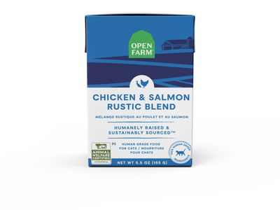 Open Farm Rustic Blend Harvest Chicken &amp; Salmon Recipe Cat Food 5.5oz