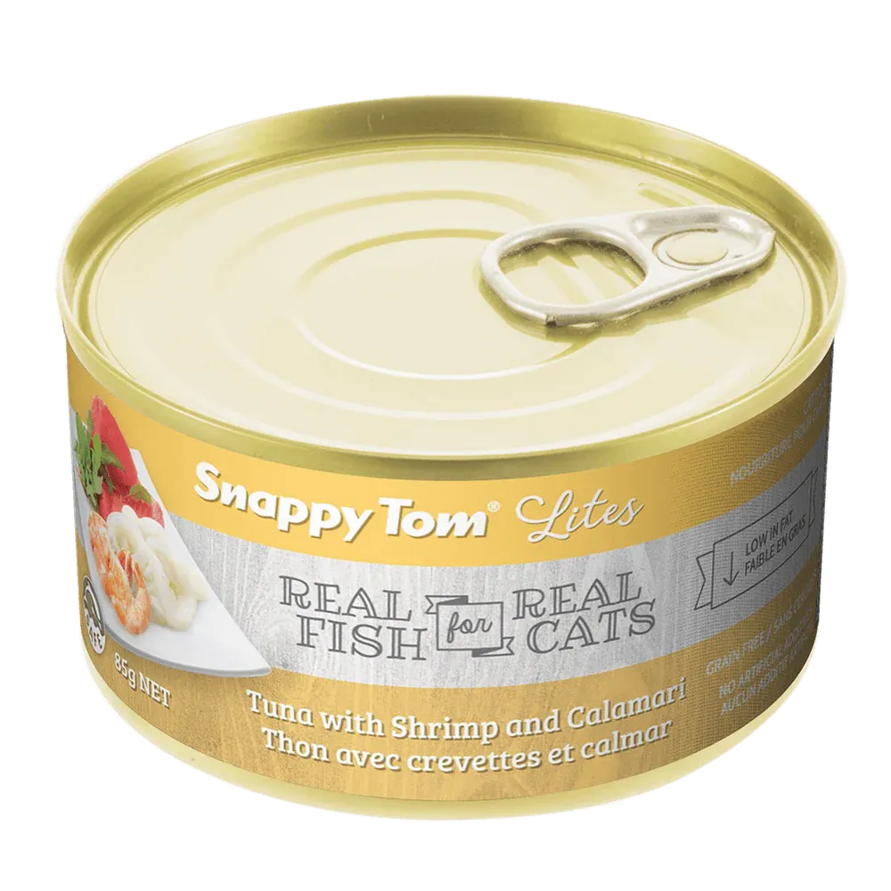 Snappy Tom Lites Tuna with Shrimp and Calamari 5.5oz