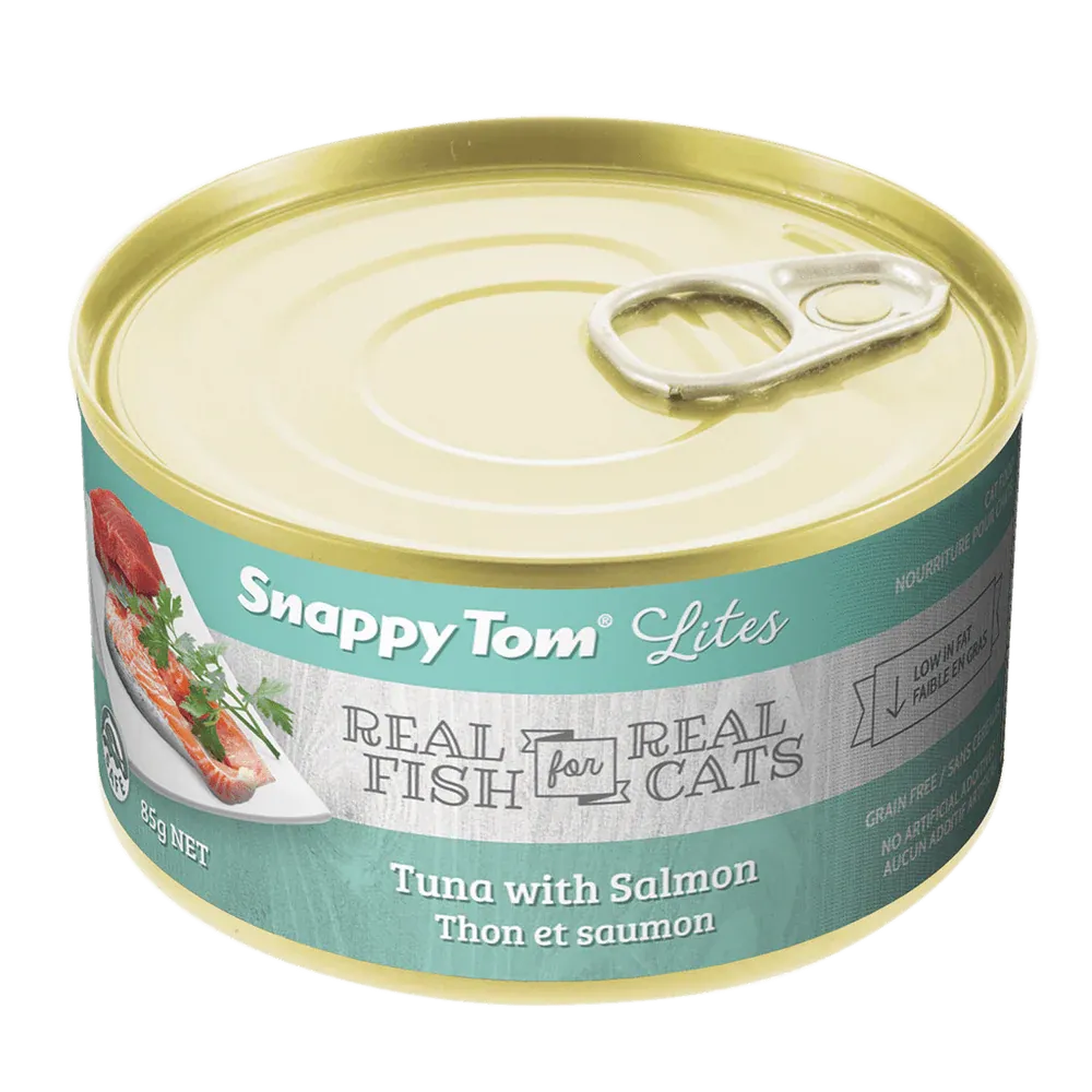 Snappy Tom Lites Tuna with Salmon 5.5oz