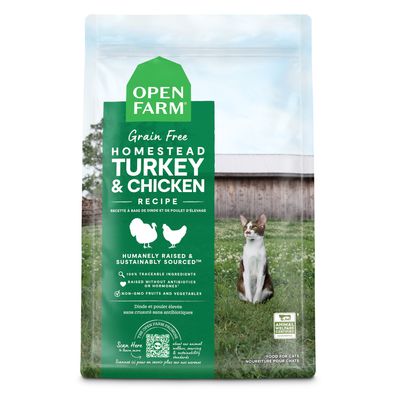 Open Farm Grain-Free Homestead Turkey &amp; Chicken Cat Food