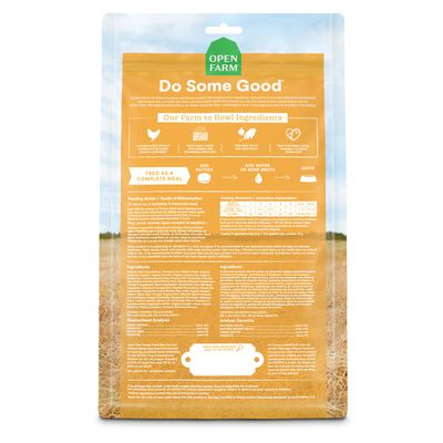 Open Farm Freeze-Dried Raw Patties Harvest Chicken Recipe Dog Food