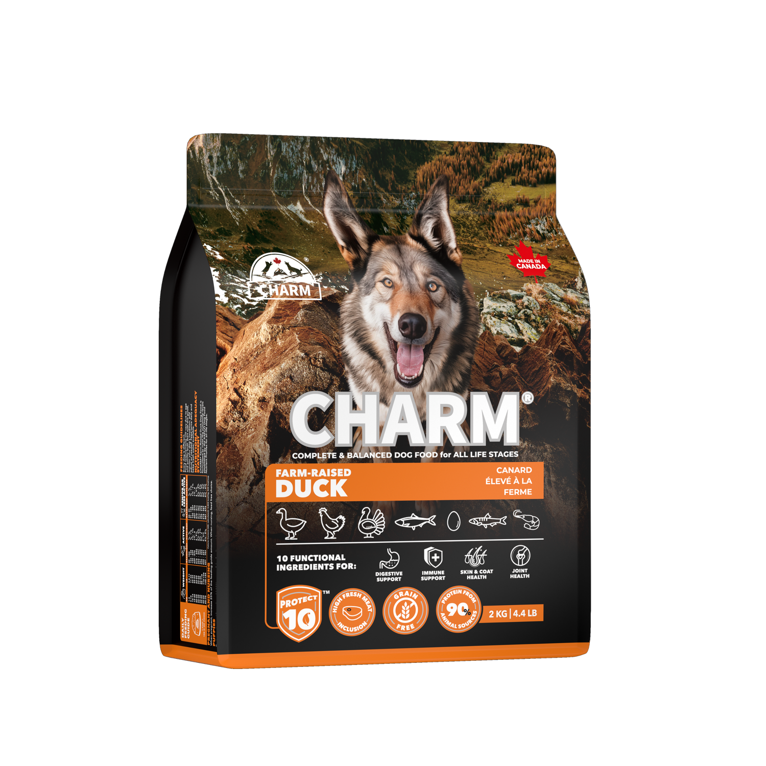 Charm Farm-Raised Duck Dog Food