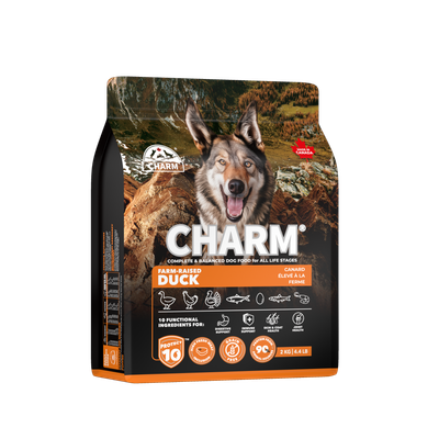 Charm Farm-Raised Duck Dog Food