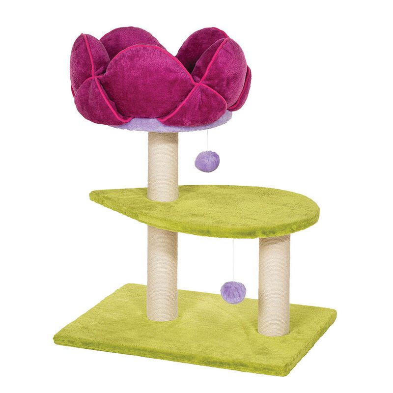 Prevue Hendryx Flower Power Cat Post