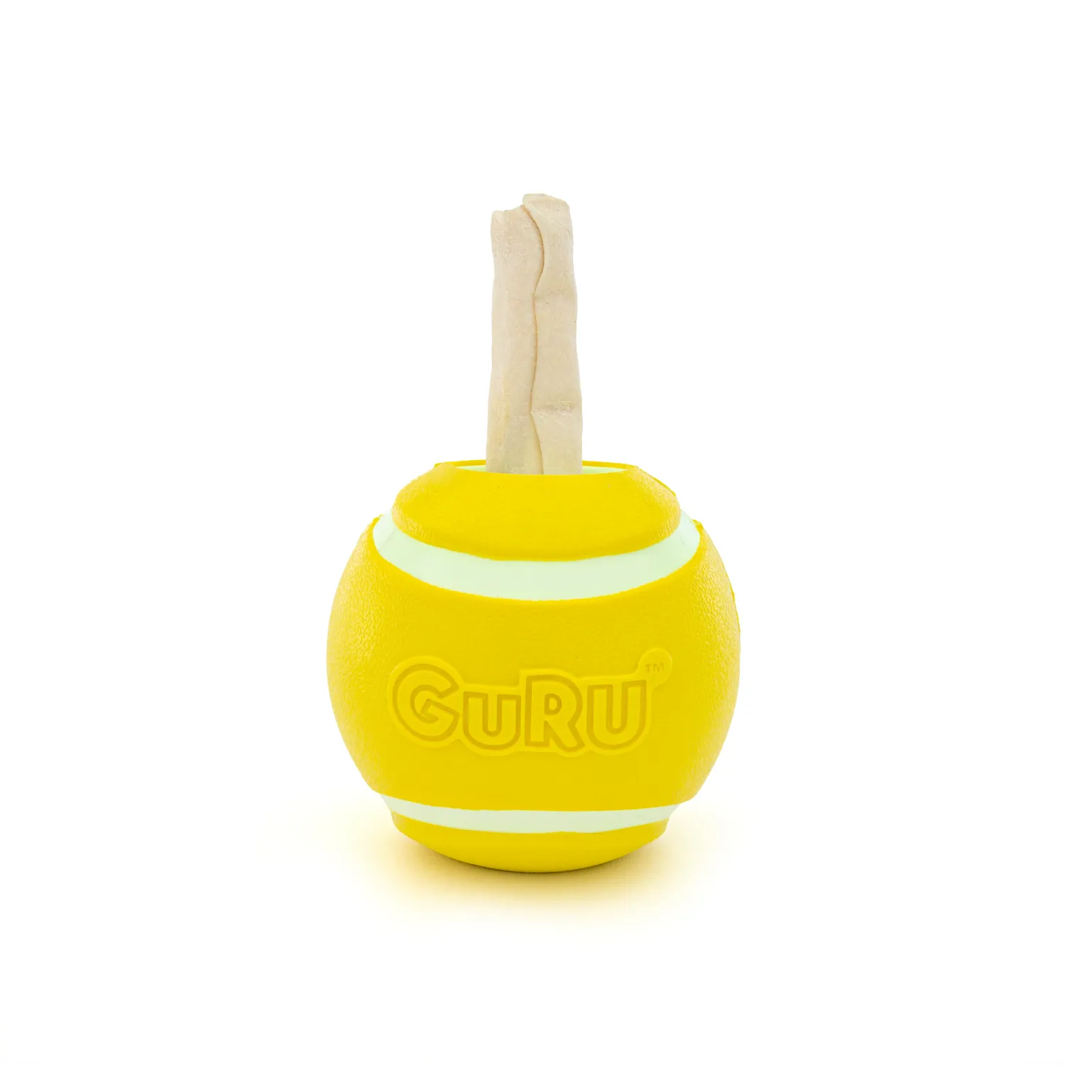 GURU Tennis Treat Ball Medium Dog Toy