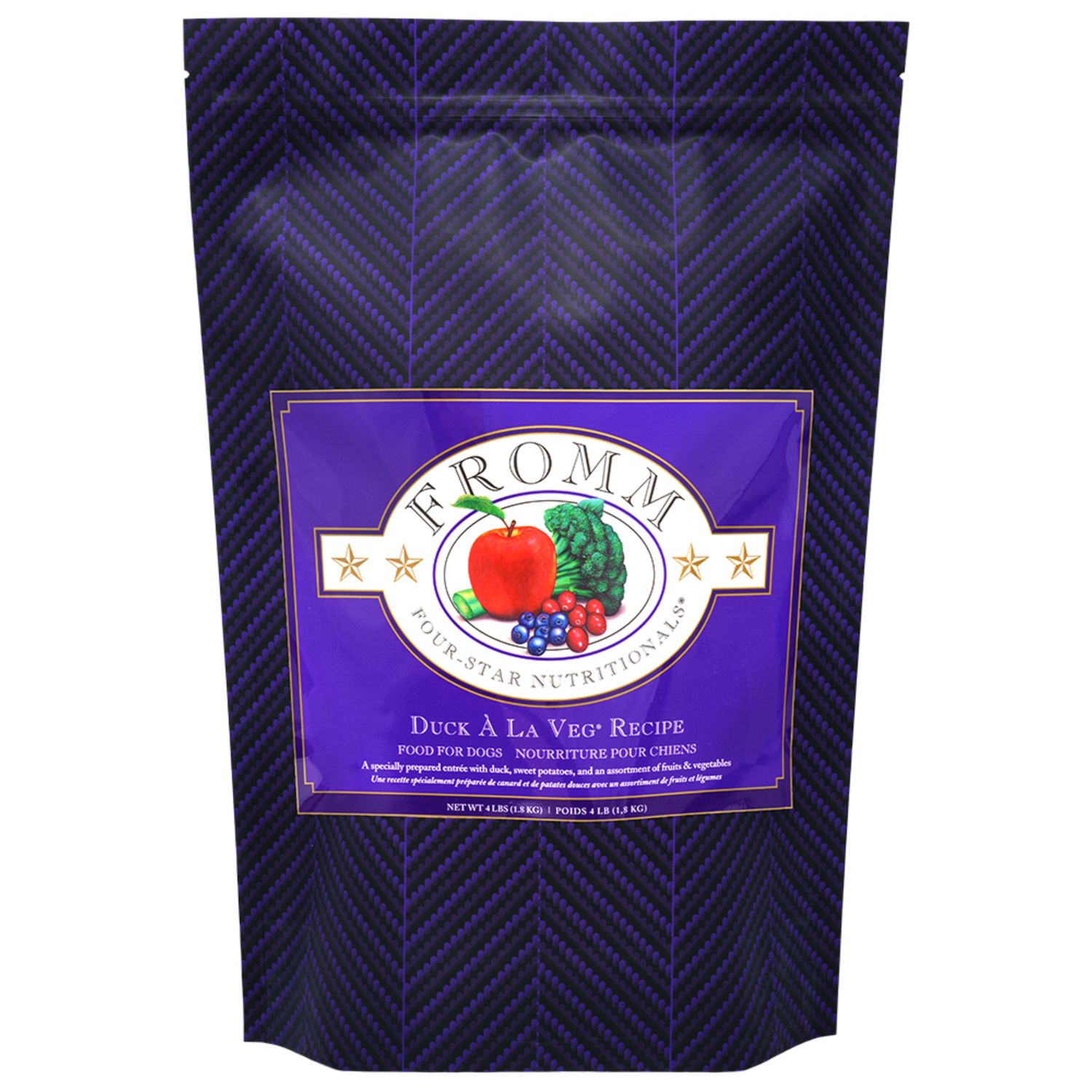 Fromm Four-Star Nutritionals Duck A La Veg Dry Dog Food