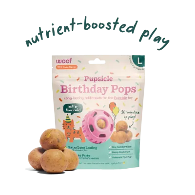 Woof Pupsicle Refill Birthday Pops