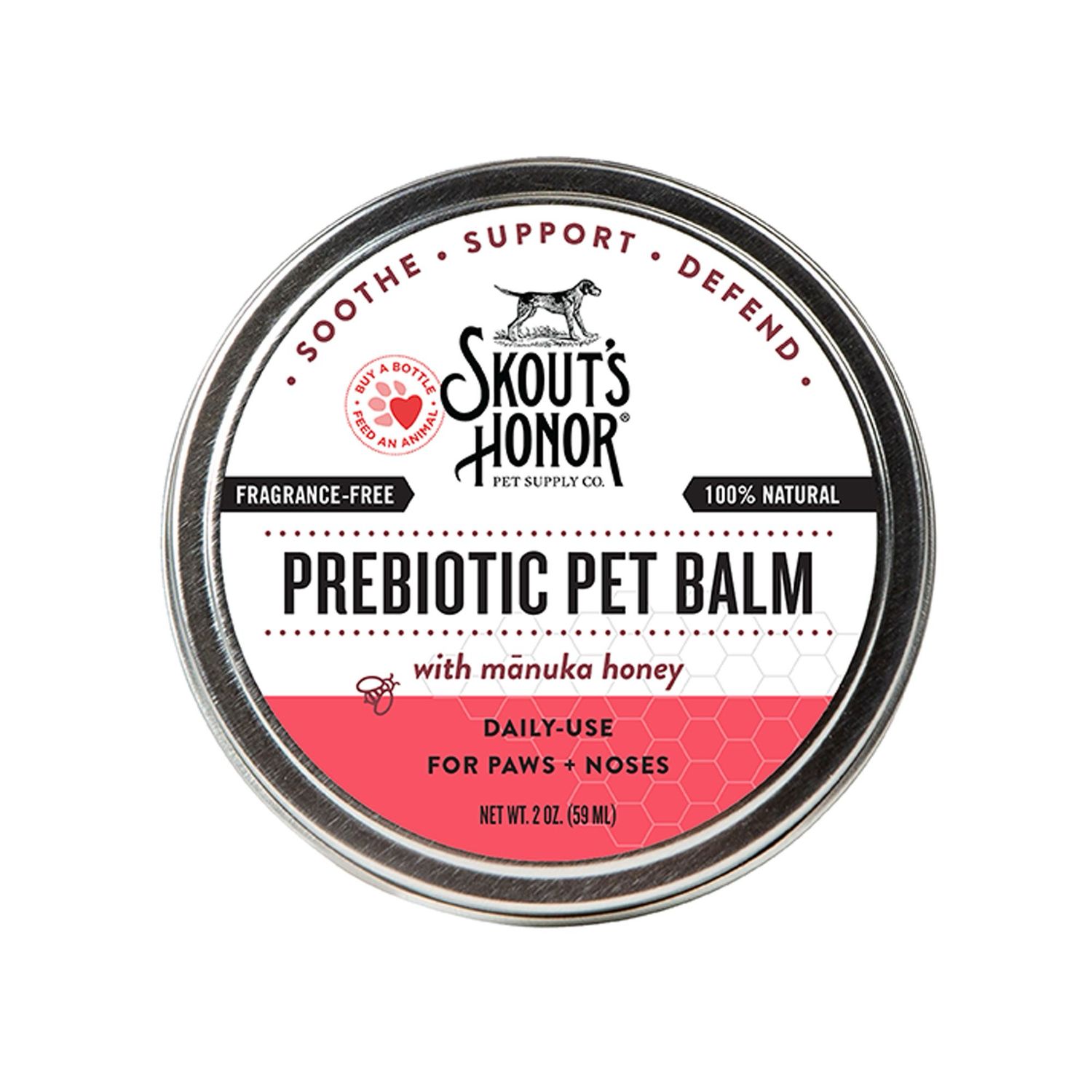 Skout&#39;s Honor Prebiotic Paw &amp; Nose Balm