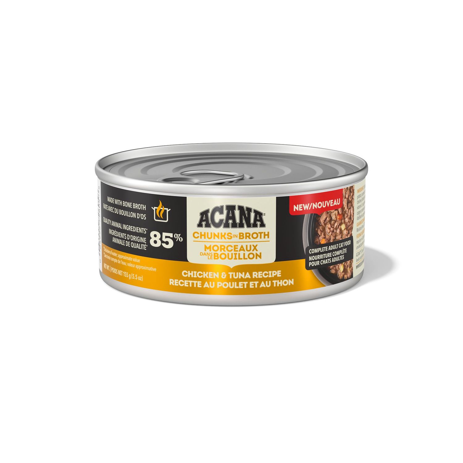 Acana Chunks in Broth Chicken &amp; Tuna Recipe 5.5oz