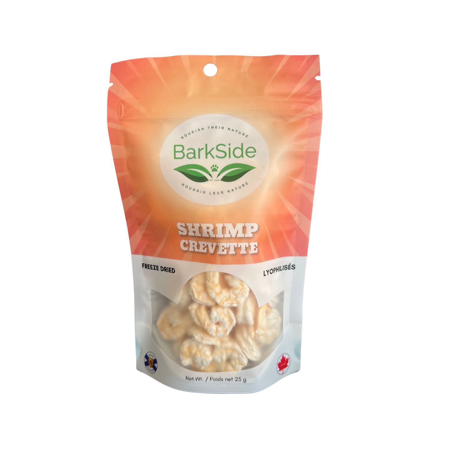 Barkside Pet Food Freeze-Dried Shrimp 25g