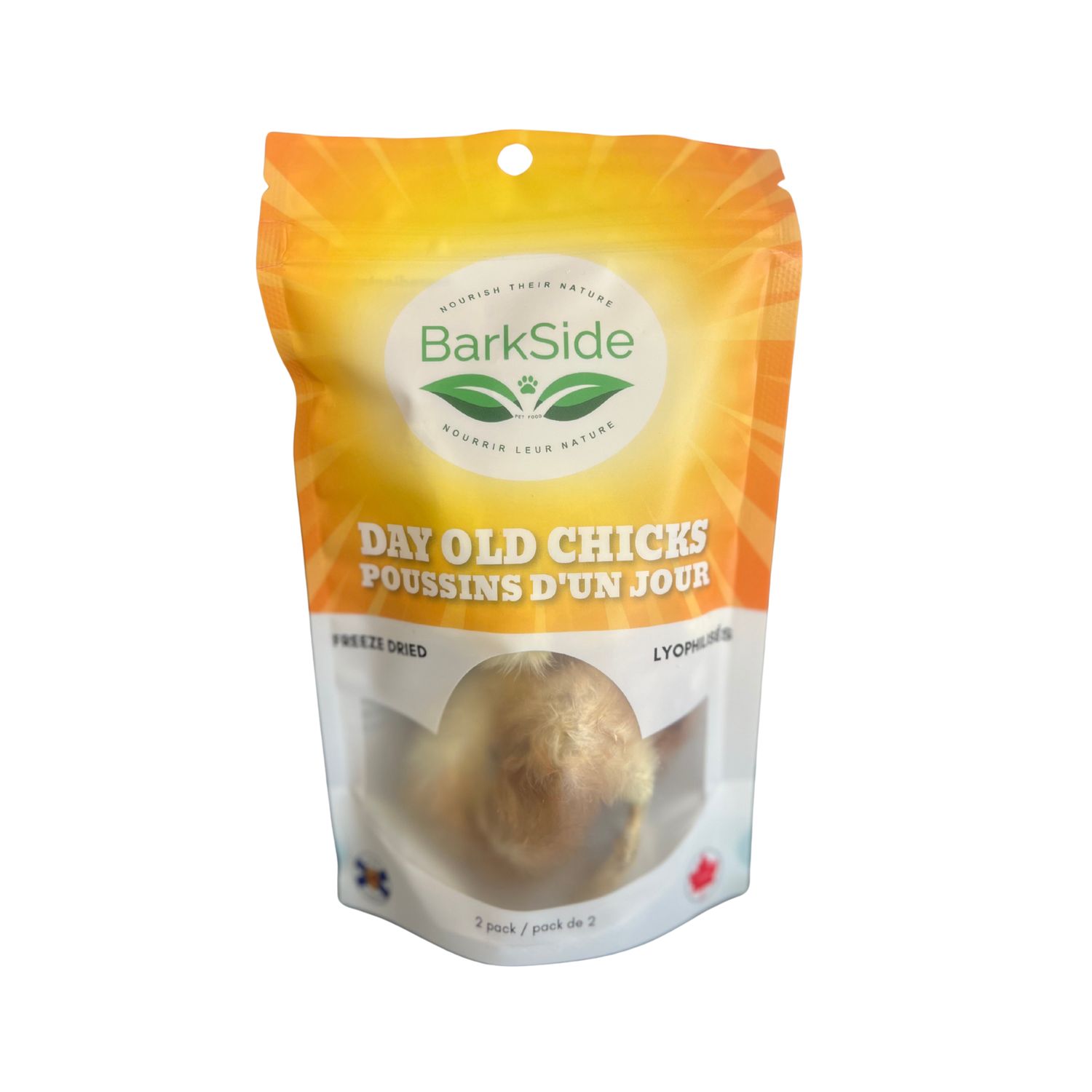 Barkside Pet Food Freeze-Dried Day Old Chicks 2pck