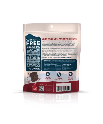 Plato Pet Treats Jerky Bites Duck with Cranberry 170g