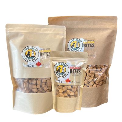 East Coast Pet Pantry Freeze-Dried Salmon Bites Dog Treats