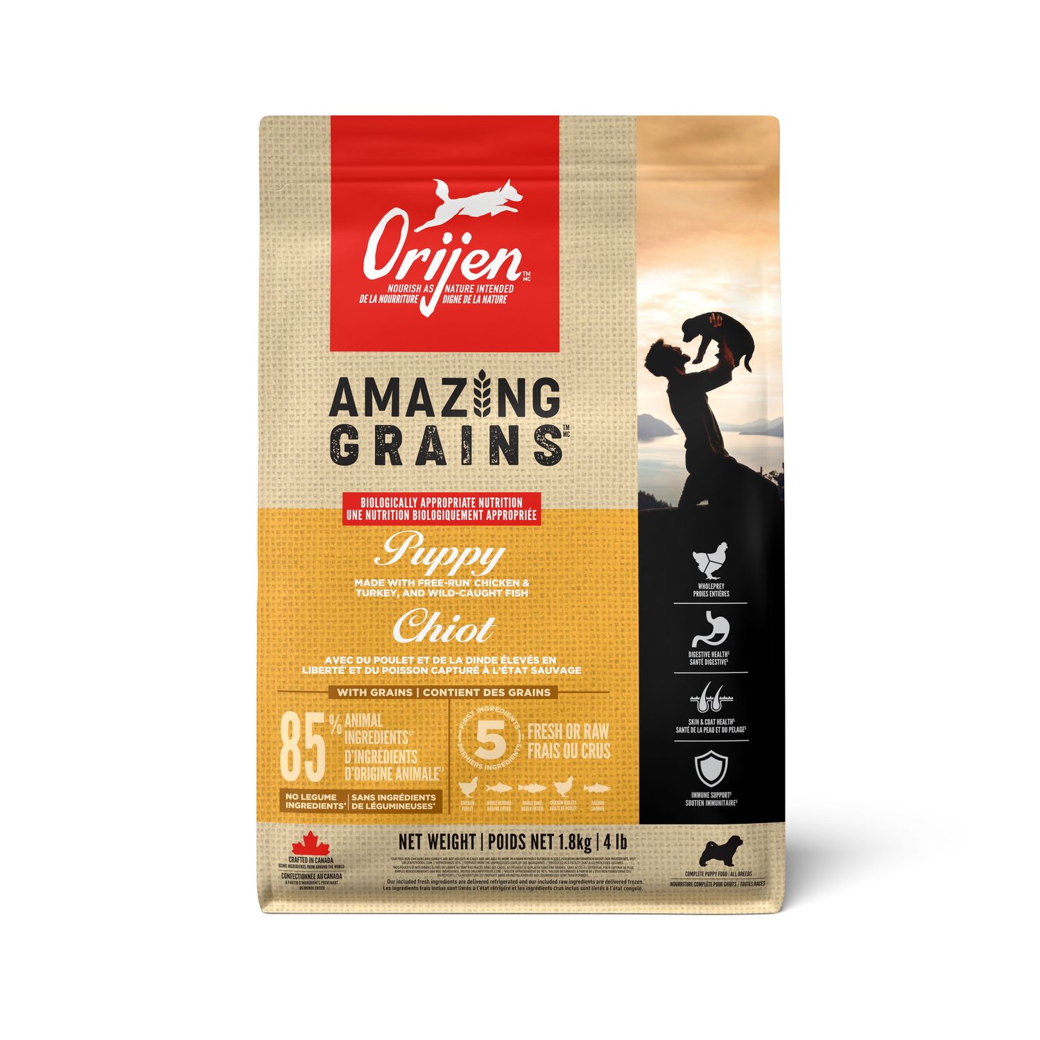 Orijen Amazing Grains Puppy