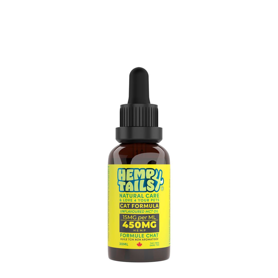 Hemp4Tails Cat Formula 450MG – 30ML