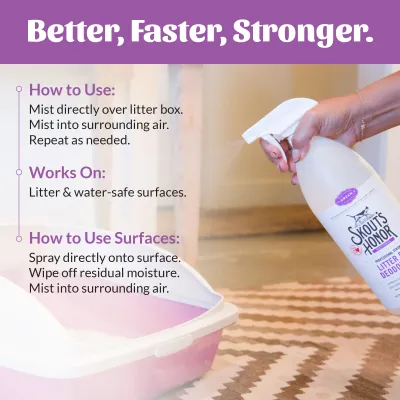 Skout's Honor Litter Box Deodorizer