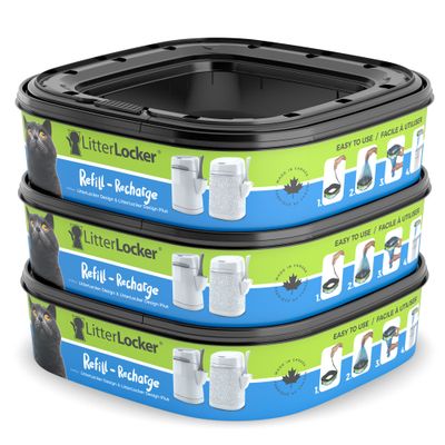 LitterLocker Plus Refill 3pck