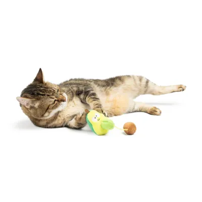 Huxley &amp; Kent Cat Toy Popper Avocado