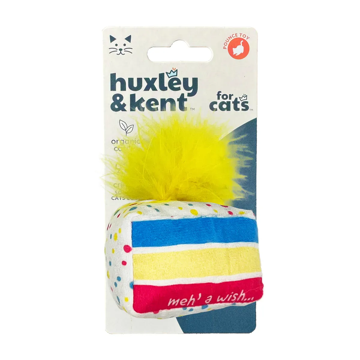 Huxley &amp; Kent Meh A Wish Cake Cat Toy