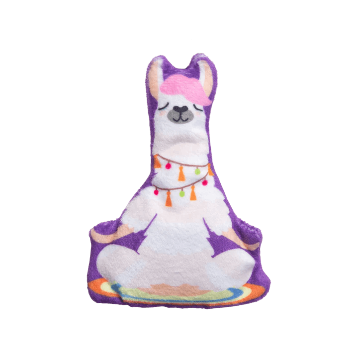 Snugarooz Kitty Llamaste with Catnip 5in