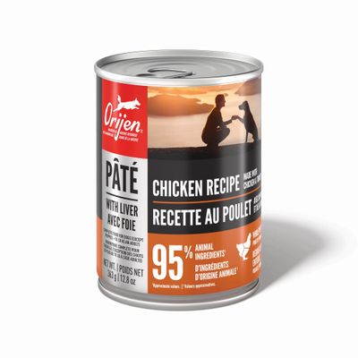 Orijen Pate Chicken with Liver Recipe Dog Food 12.8oz