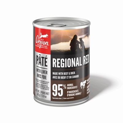 Orijen Pate Regional Red with Liver Recipe Dog Food 12.8oz
