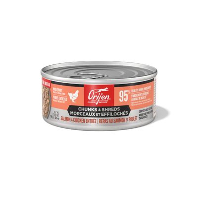 Orijen Chunks &amp; Shreds Salmon &amp; Chicken Entrée 5.5oz