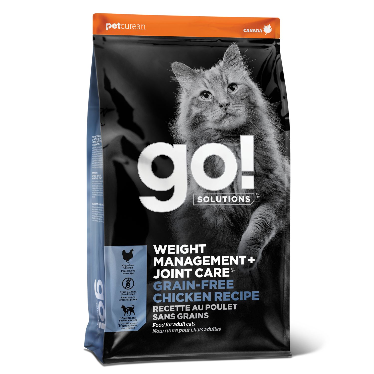 Go! Solutions Weight Management + Joint Care Grain-Free Chicken Recipe for cats