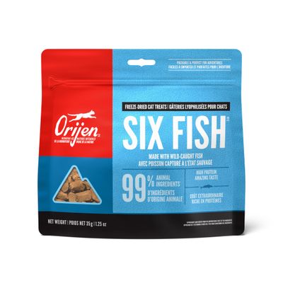 Orijen Six Fish Freeze-Dried Cat Treats