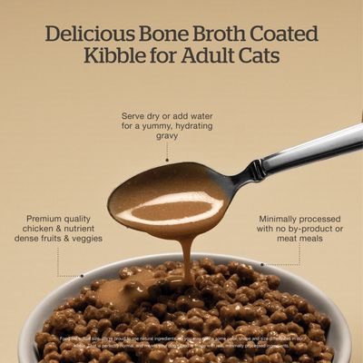 Now Fresh Good Gravy Chicken Coated in Bone Broth for Cats 3lb