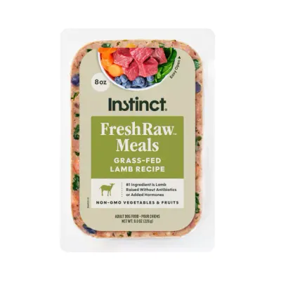 Instinct FreshRaw Meals Grass-Fed Lamb Recipe Dog Food 8oz