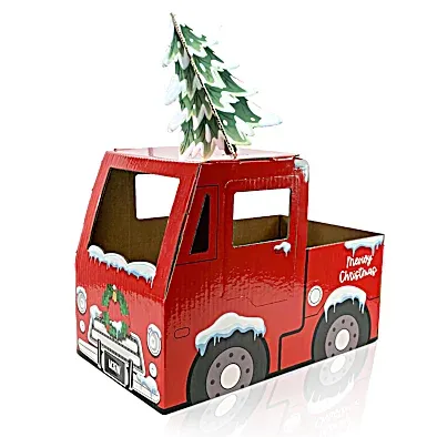 Companion Gear Holiday Truck Cat Scratcher