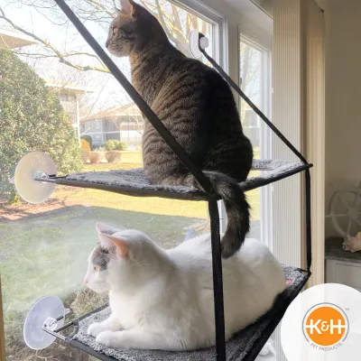 K&amp;H Pet Products Kitty Sill Double Stack EZ Window Mount