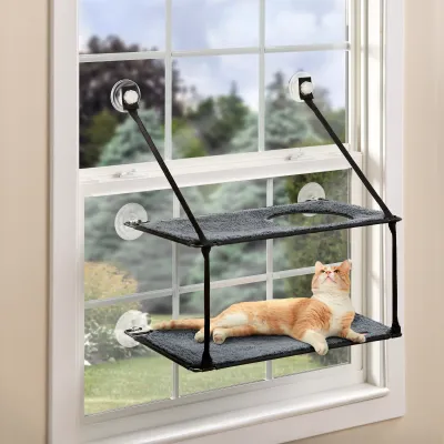 K&amp;H Pet Products Kitty Sill Double Stack EZ Window Mount