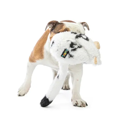 GURU Hide-A-Tail Cow Large Dog Toy