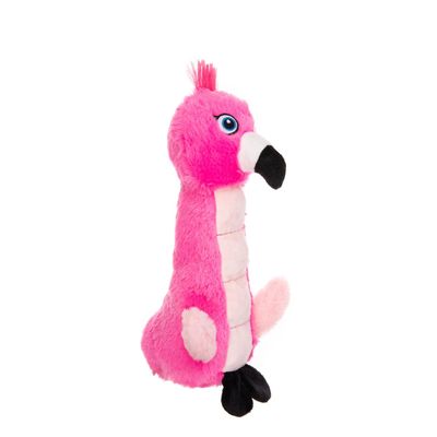 Growl Belly Burdz Fiona the Flamingo Dog Toy