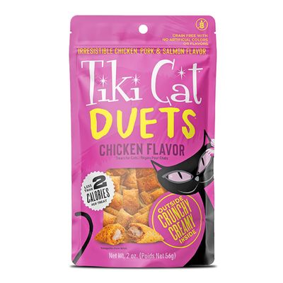 Tiki Cat Duets Chicken Flavor Cat Treats 2oz