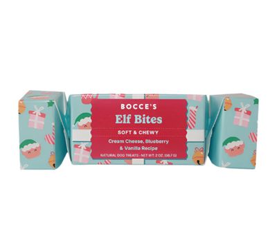 Bocce’s Bakery Elf Bites Soft and Chewy Dog Treat Cracker 2oz