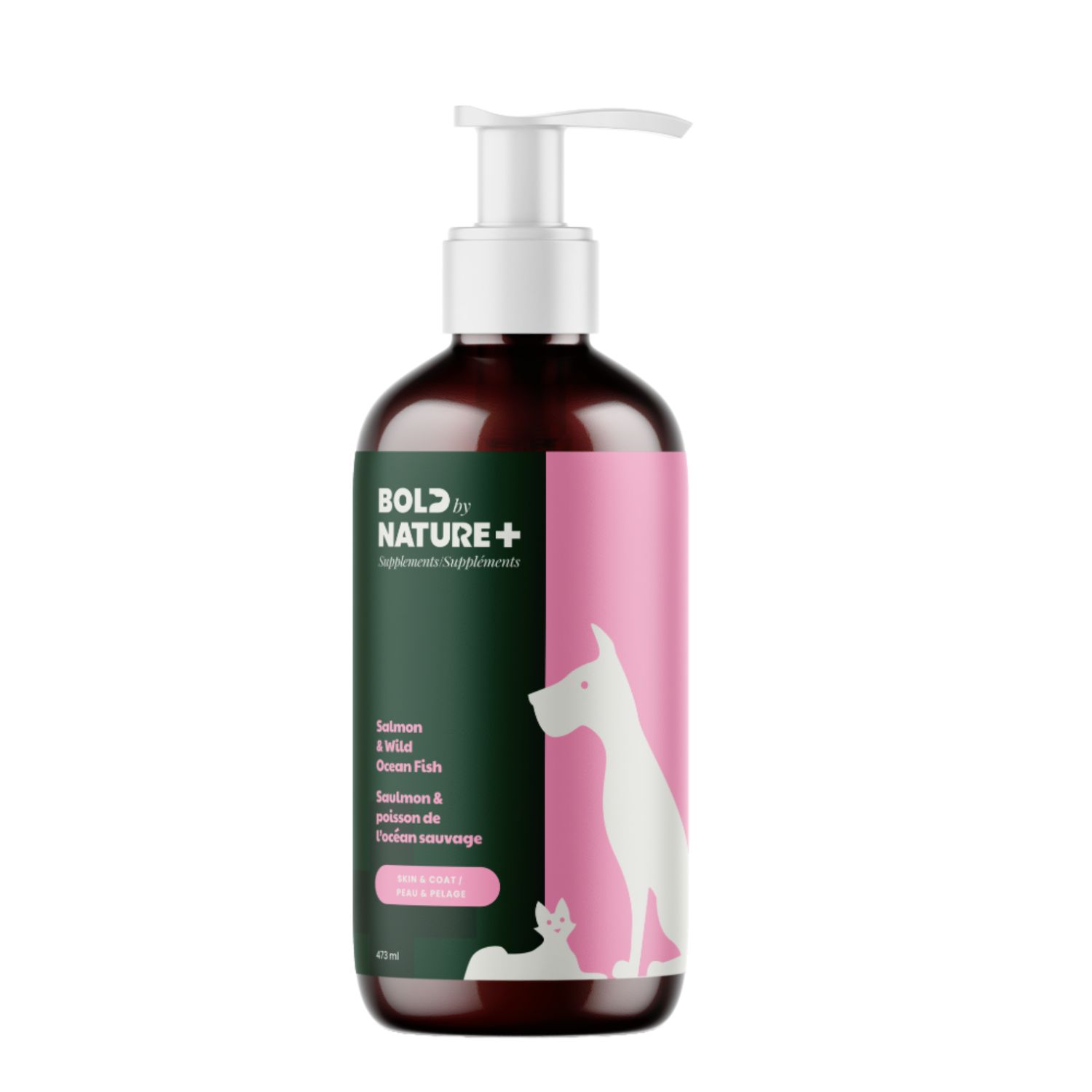 Bold by Nature Salmon &amp; Wild Ocean Fish Oil - 473ml