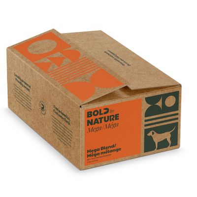 Bold by Nature Mega Blend Frozen Dog Food 24 lb