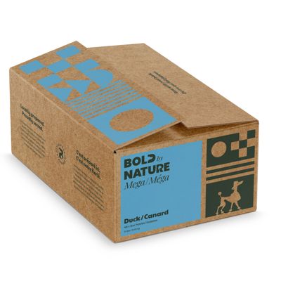 Bold by Nature Mega Duck Frozen Dog Food 24 lb