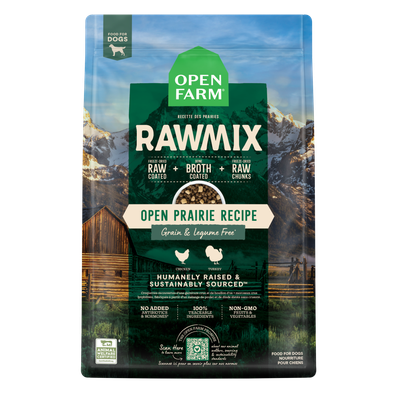 Open Farm RawMix Grain &amp; Legume Free Open Prairie Dog Food