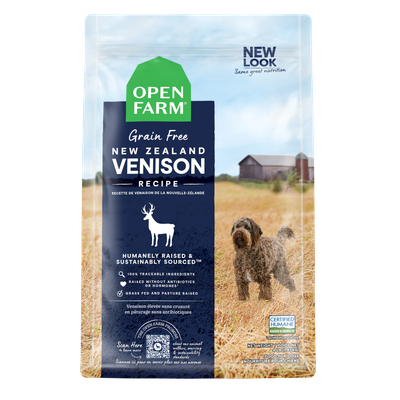 Open Farm Grain Free New Zealand Venison Recipe Dog Food